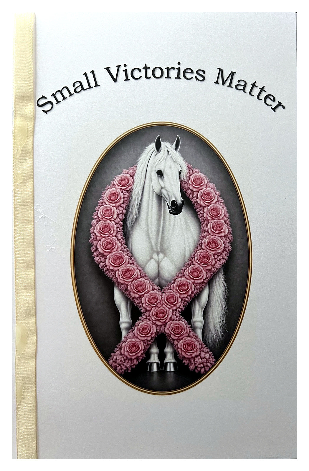 Small Victories Matter – Breast Cancer Inspirational Message Card