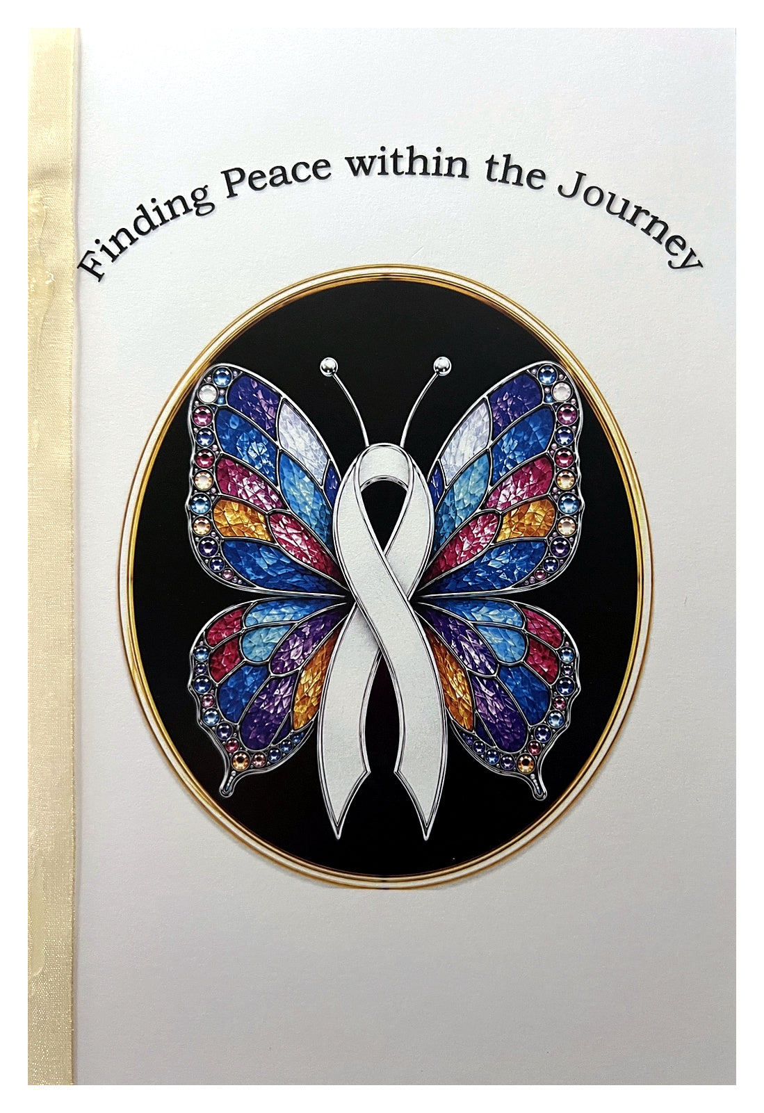 Finding Peace Within the Journey – Lung Cancer / Color Your Own Bible Verse Card